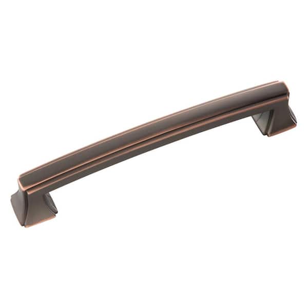 Hickory Hardware Bridges Collection 5 in. (128 mm) Oil-Rubbed Bronze Highlighted Cabinet Door and Drawer Pull (10-Pack)