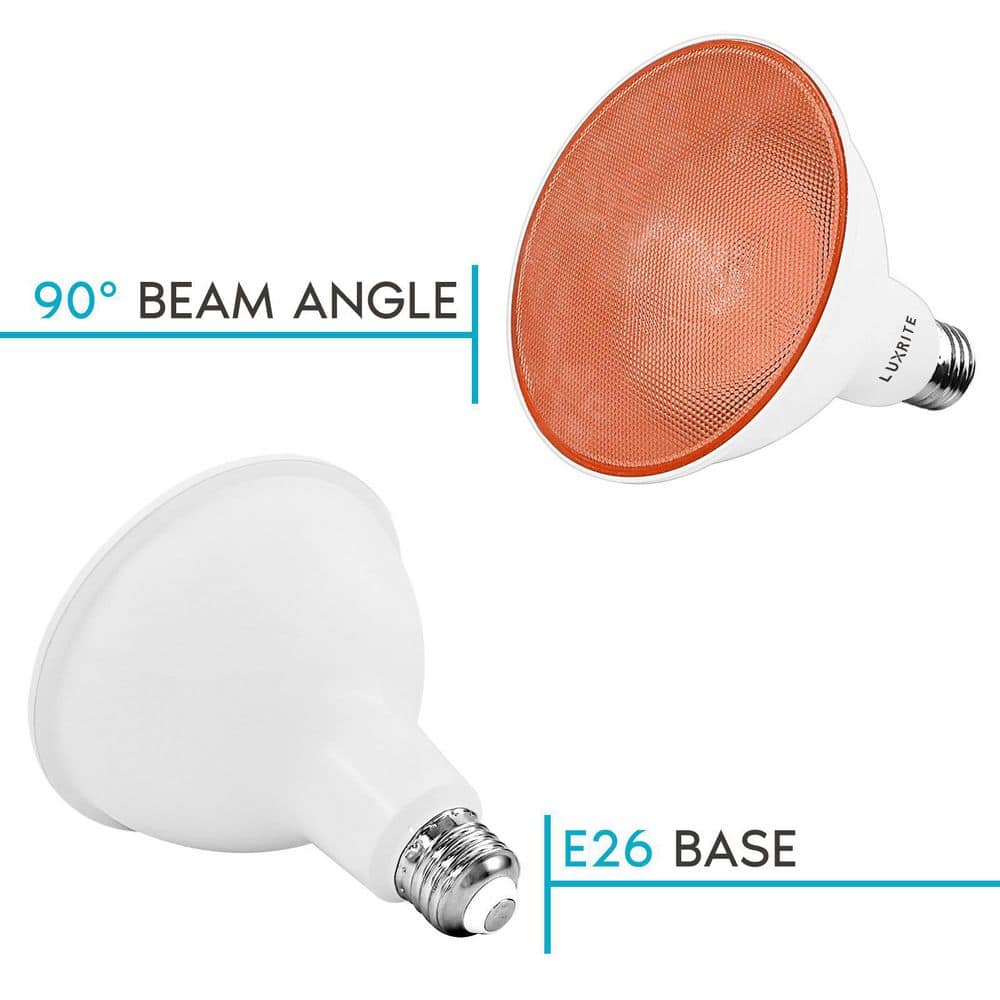 Red LED PAR38 Decorative Flood Light Bulb
