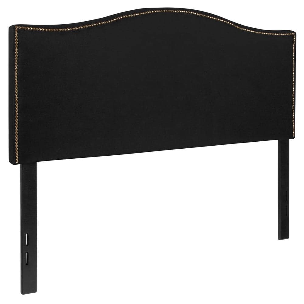 Carnegy Avenue Black Full Headboard Panel Design CGA HG 215958 BL HD   Black Carnegy Avenue Headboards Cga Hg 215958 Bl Hd 64 1000 