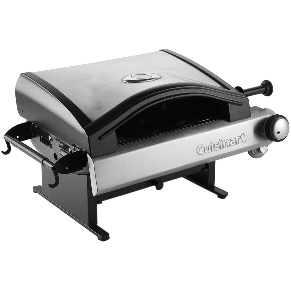 Cuisinart Alfrescamore Propane Gas Outdoor Pizza Oven, Black/Stainless Steel