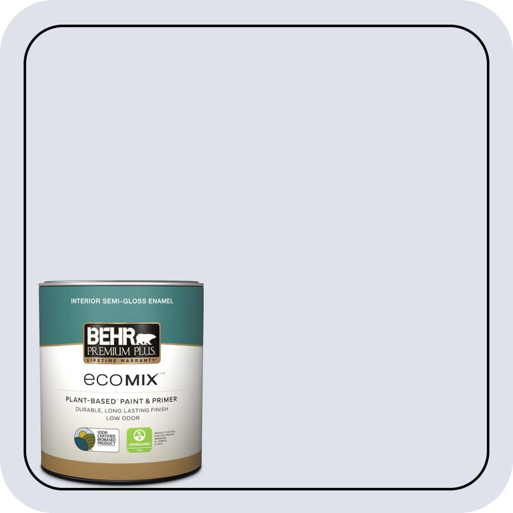 1 qt. #600A-1 December Dawn Semi-Gloss Enamel EcoMix Plant-Based Interior Paint & Primer price history on PriceWatchPro