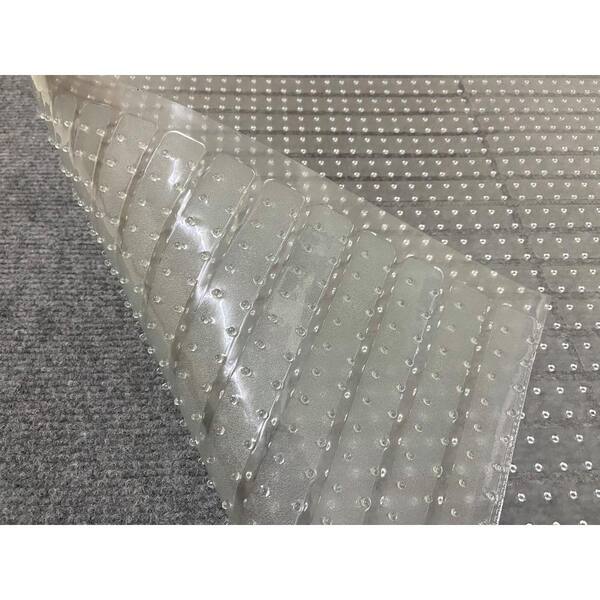 Vinyl Carpet Protector Runner Mat, Clear Vinyl Floor Runner