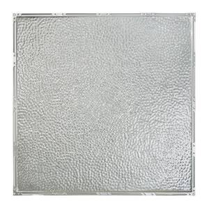 Chicago 2 ft. x 2 ft. Nail-Up Tin Ceiling Tile in Clear(Case of 5)