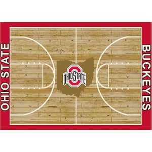 Ohio State University 4 ft. by 6 ft. Courtside Area Rug