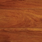 High Gloss Jatoba 8 mm Thick x 5-5/8 in. Wide x 47-3/4 in. Length Laminate Flooring (746 sq. ft. / pallet)