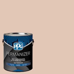 1 gal. PPG1071-3 Champagne Wishes Flat Exterior Paint