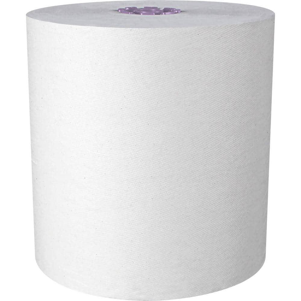 25637 6 White Rolls / Case Scott Pro formerly Kleenex Hard Roll Paper Towels 