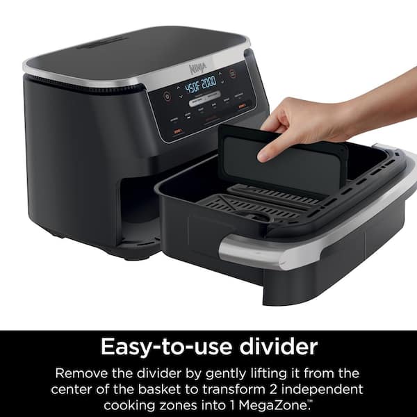 Reviews for NINJA Foodie Dual Zone Flex Basket 7 qt. Black Air