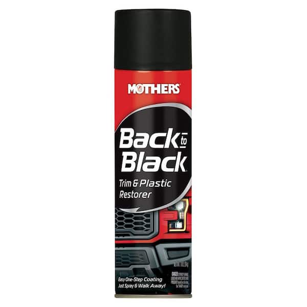 Mothers 10 oz. Back to Black Trim and Plastic Restorer Spray (6-pack)