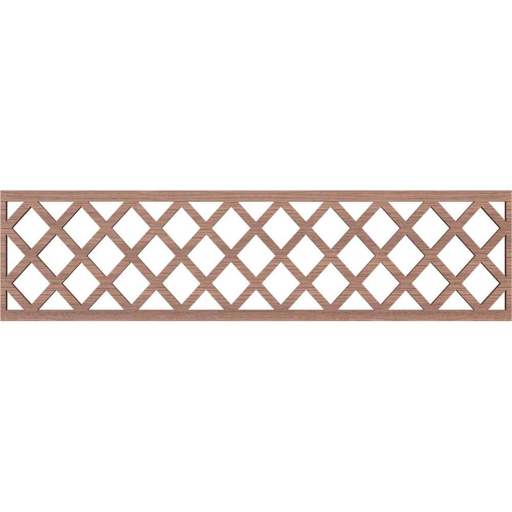 Manchester Fretwork 0.375 in. D x 47 in. W x 12 in. L Walnut Wood Panel Moulding price history on PriceWatchPro