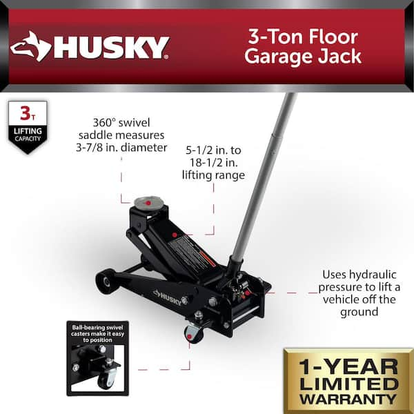 3-Ton Floor Garage Car Jack