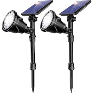 Cubilan Solar Spotlights for Tree, Patio, Yard, Garden, Driveway, Pool ...