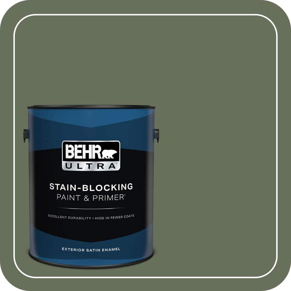 1 gal. #N390-6 Laurel Garland Satin Enamel Exterior Paint & Primer price history on PriceWatchPro