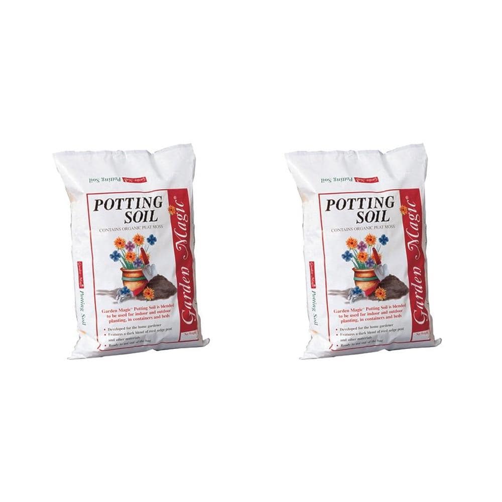 20 lbs. Garden Magic Potting Soil Mix (2-Pack)