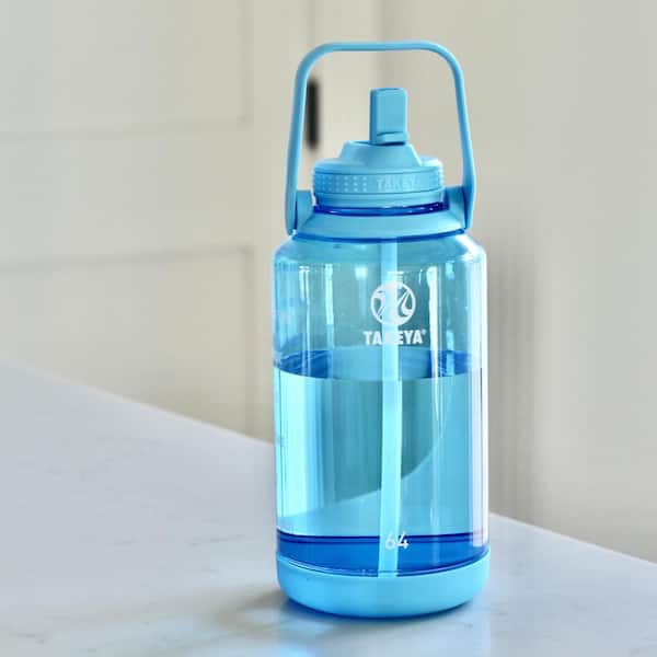 Simple Modern 1-Gallon Tritan Plastic Water Bottle with Straw Lid & Ounce  Markers (Assorted Colors)