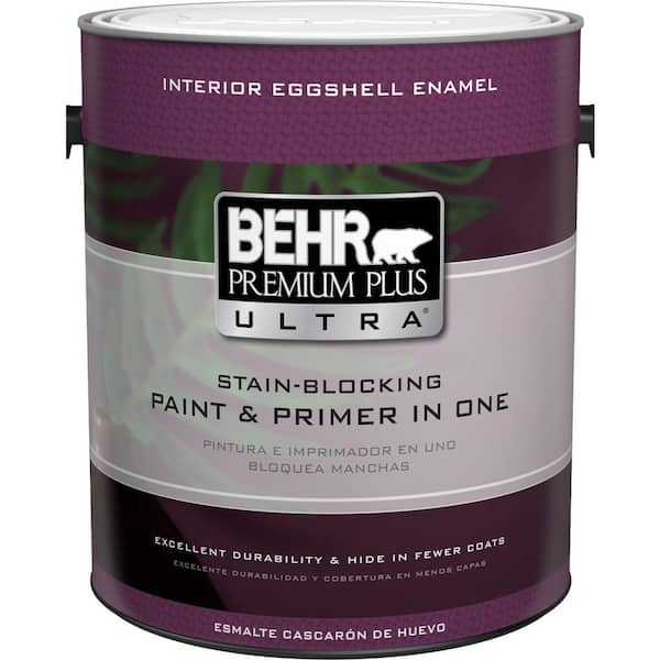 BEHR ULTRA 1 gal. Medium Base Extra Durable Eggshell Enamel Interior Paint and Primer