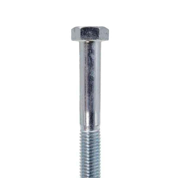 Everbilt 1/2-13 in. x 1-1/2 in. Zinc Plated Hex Bolt 800976 - The Home Depot