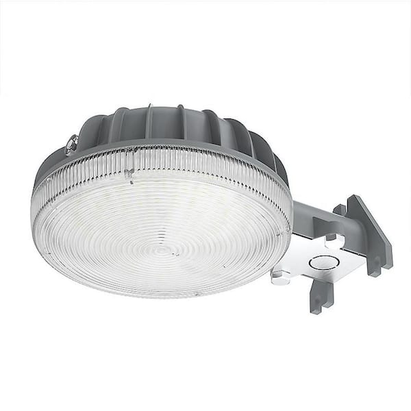 110-240 Volt 6000 Lumen 4000K LED Dusk to Dawn Outdoor Security Light Daylight Barn Light Waterproof Yard Garage