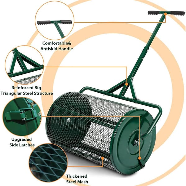 THE MOSS BOSS Diy Peat Moss Roller/ Compost Roller Plans. -  Canada