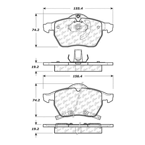 Centric Parts Disc Brake Pad Set