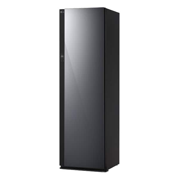 The All New LG Styler SC5GMR80Hスタイラー LG 78 in. Styler SMART Steam Closet in Mirror Black with Dual
