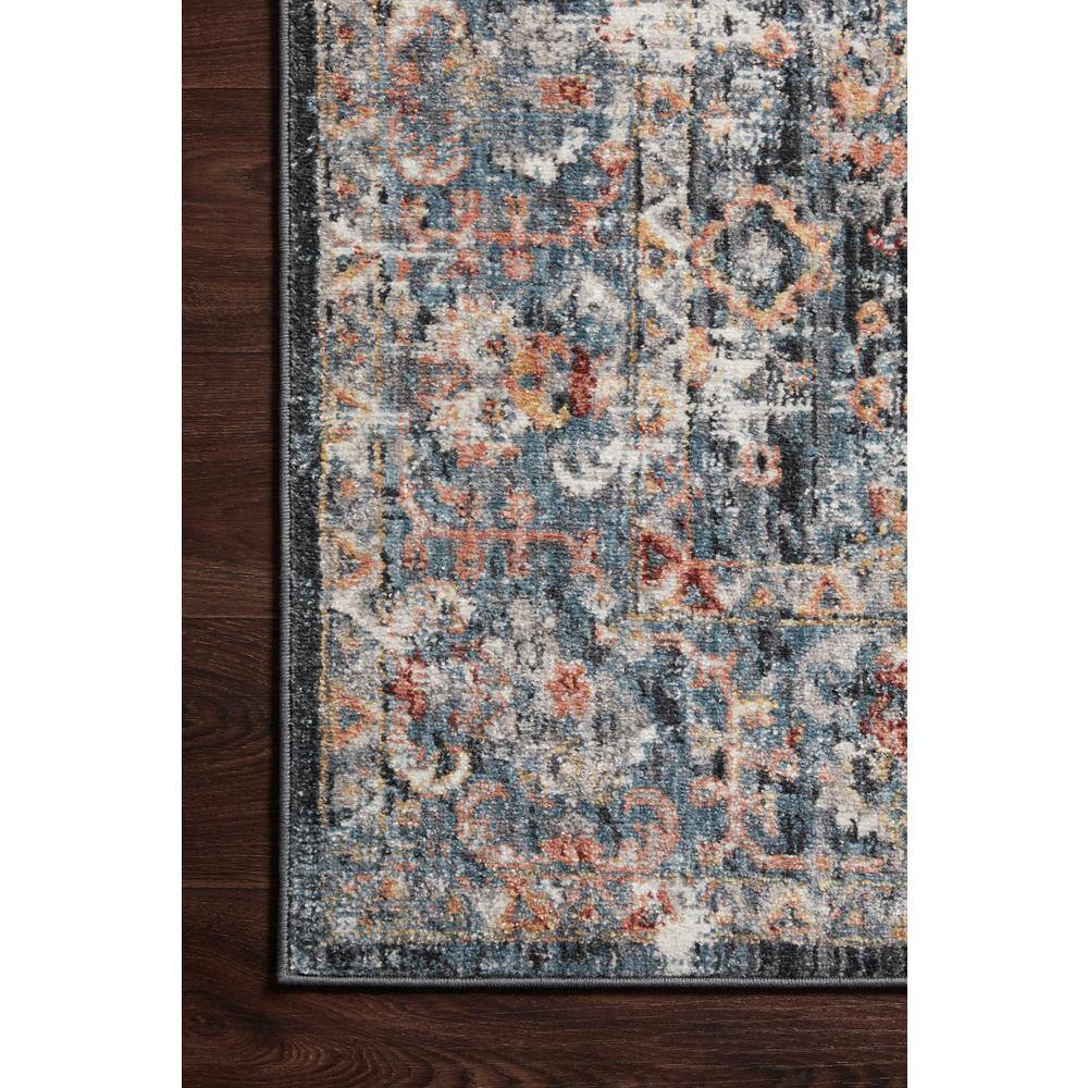 Handmade Blue Synthetic Stain-Resistant 7'-10" x 10' Area Rug