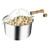 GREAT NORTHERN Stainless Steel Popcorn Popper Set 6251 - The Home Depot