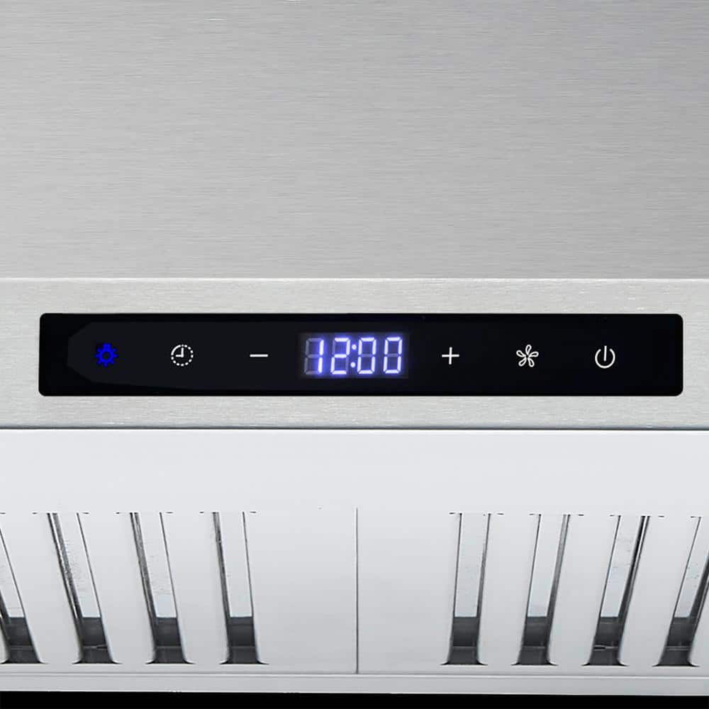 30-Inch Stainless Steel Wall-Mount Convertible Range Hood