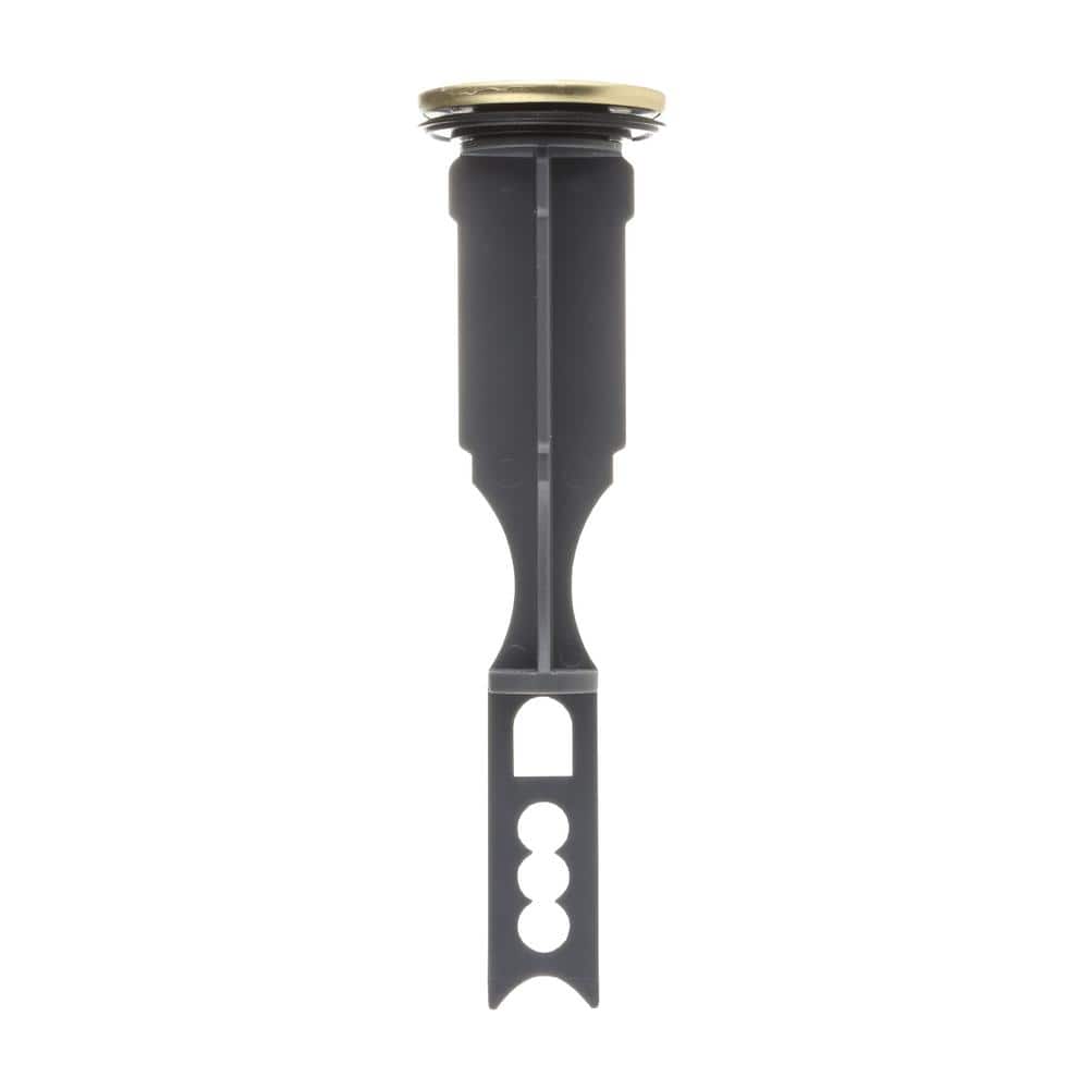 1.4 in. Polished Brass Plastic Replacement Pop-Up Stopper