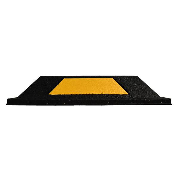 Technoflex 20 in. x 6.5 in. x 4 in. Secure Park Rubber Parking Curb (2- Pack)