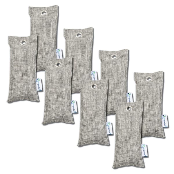 Air Purifying Bamboo Charcoal Bag, 2.6 oz (8-Pack)