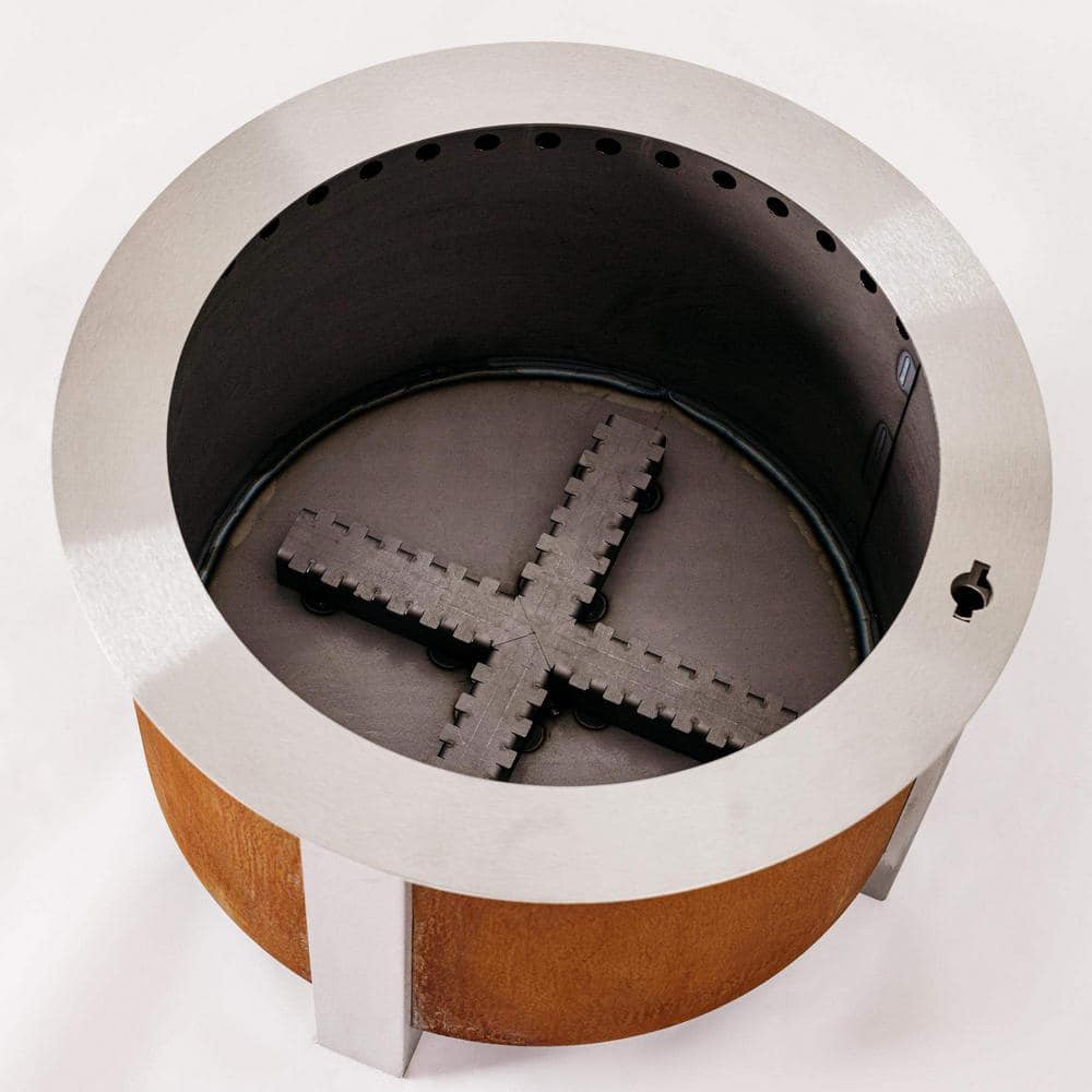X Series 19 Smokeless Corten Steel Fire Pit
