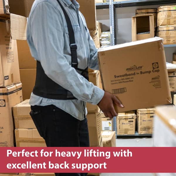 BISON LIFE Black, Large, 44 Lifting Support Weight