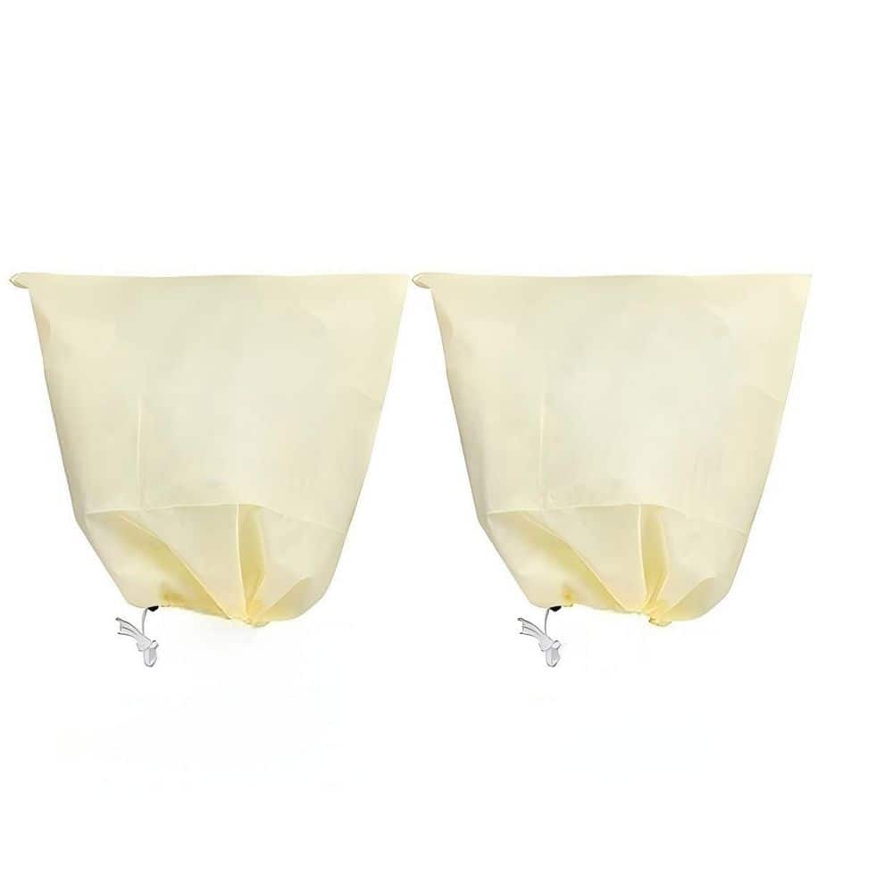2-Pack 78.74 × 94.48 in. Plant Covers Freeze Protection- Frost Cloths, Reusable Frost Blankets, Zipper and Drawstring price history on PriceWatchPro