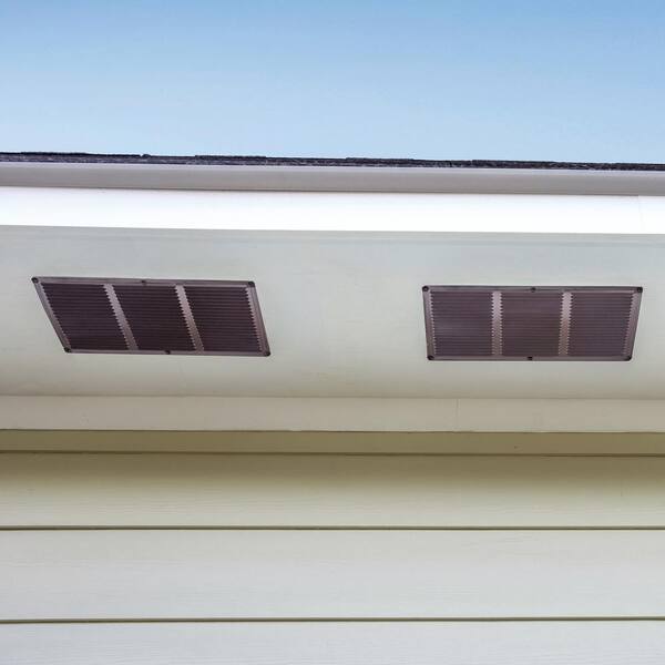 Master Flow 16 X Aluminum Under Eave Soffit Vent In White (Carton Of 36