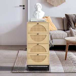 Natural Cabinet with 4 Drawers