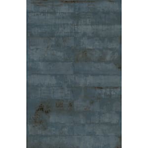 Serenite Jazz Blue/Brown Matte 4 in. x 15 3/4 in. Smooth Ceramic Subway Floor and Wall Tile (11 sq. ft./Case)