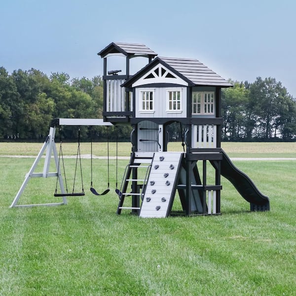 Backyard Discovery Whispering Point Outdoor Playground Set w