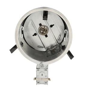 6 in. Aluminum Recessed Can Light IC Remodel Housing