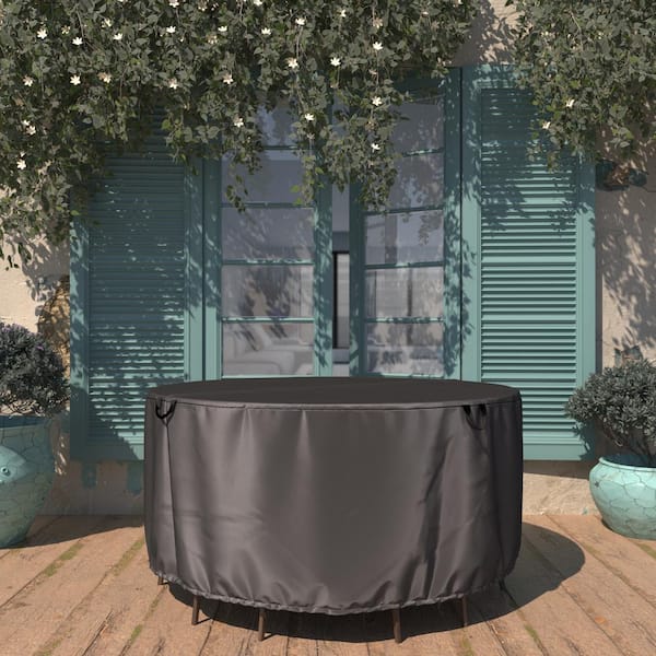 California Umbrella Heavy Duty Water Resistant 68 in. Dia Round Patio Dining Set Cover