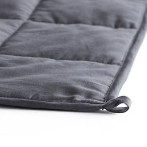 15 lbs. 60 in. x 80 in. - Queen - Gray Weighted Blanket