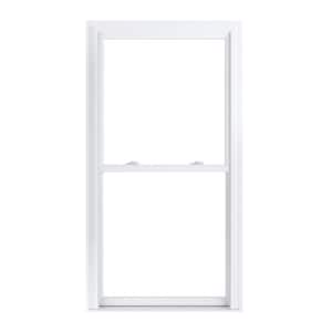 30.75 in. x 57.25 in. 70 Pro Series White Double Hung Low-E Argon Glass Vinyl Replacement Window, Screen Incl