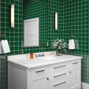 Restore Green 4-1/4 in. x 4-1/4 in. Glazed Ceramic Wall Tile (12.5 sq. ft./Case)