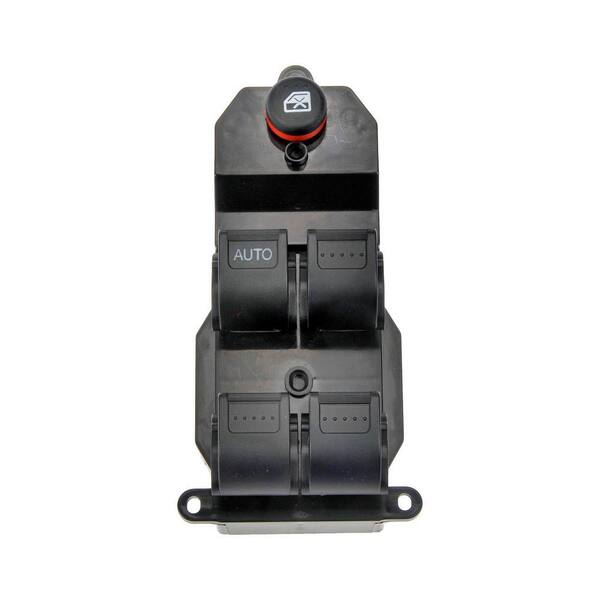 Master Power Window Switch For 2002-2006 Honda CR-V – Driver Side Left, Black, 35750-S5A-A02ZA