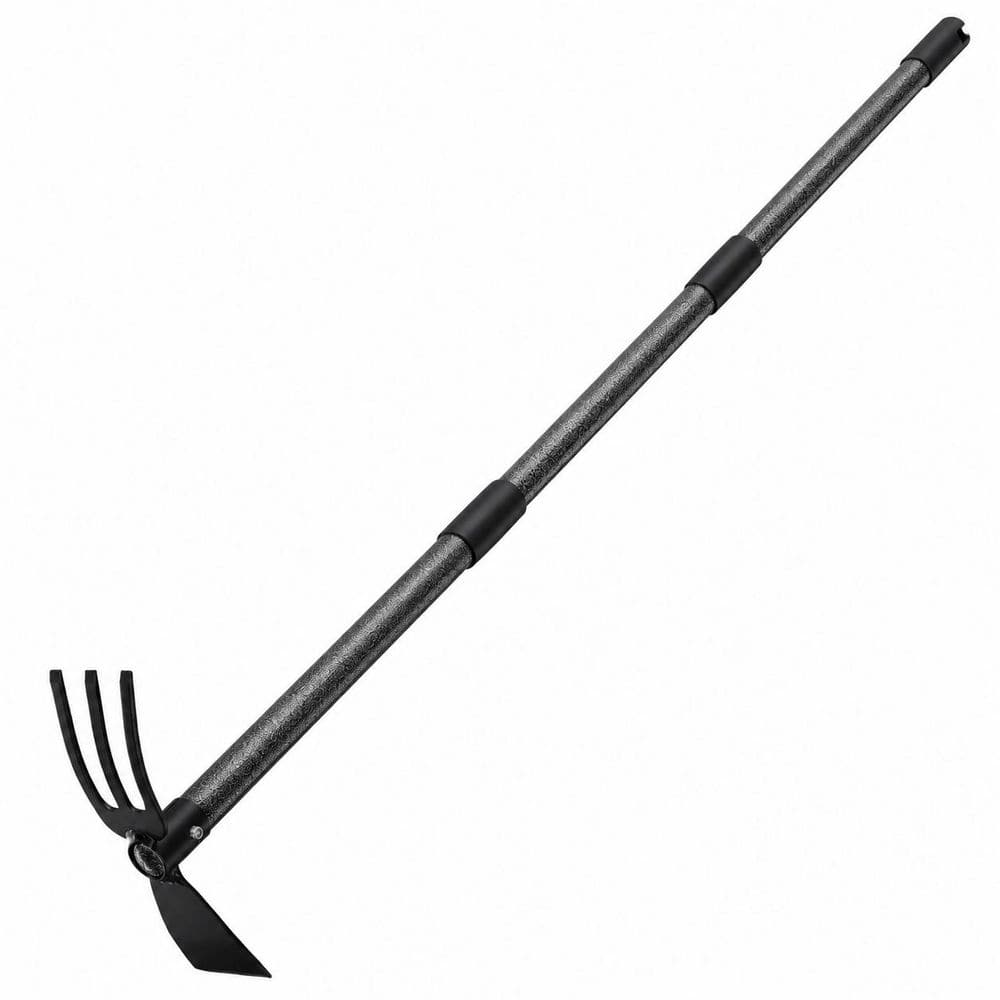 45 in. 3-Tine Steel Handle Hand Cultivator Hoe Long Handle Heavy Duty Garden Tool for Weeding and Loosening Soil price history on PriceWatchPro