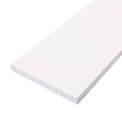 CMPC 1 in. x 4 in. x 8 ft. Primed Finger-Joint Pine Trim Board (Actual ...