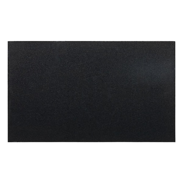 Mohawk® Absolute Black 18 x 18 Granite Floor and Wall Tile