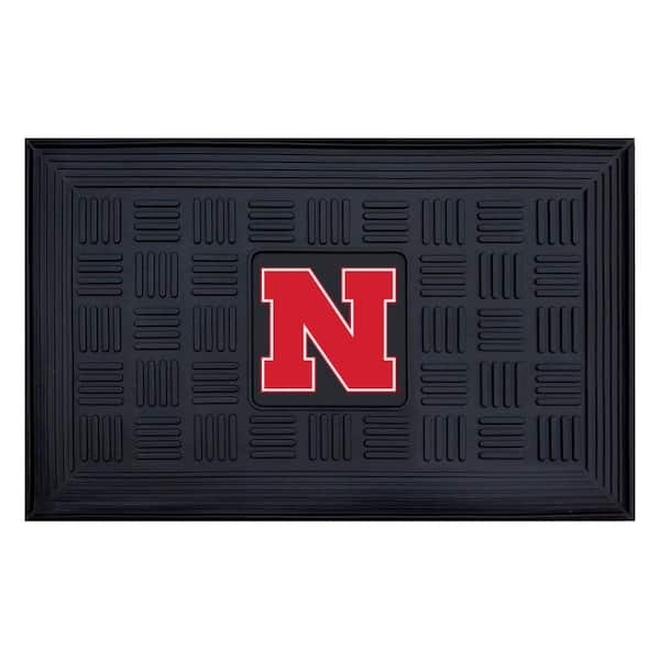 FANMATS University of Nebraska 18 in. x 30 in. Door Mat