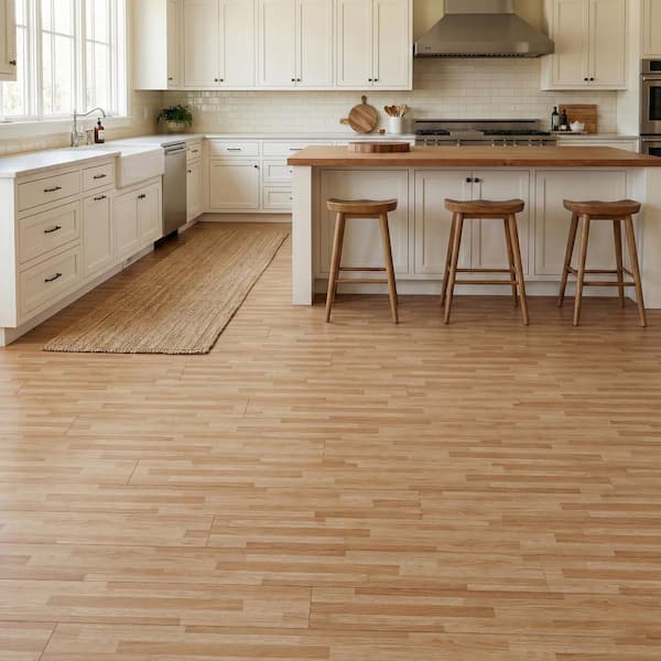 Jeedeson 30 Tiles 12 MIL 6 in. x 36 in. x 1. 8mm Peel and Stick