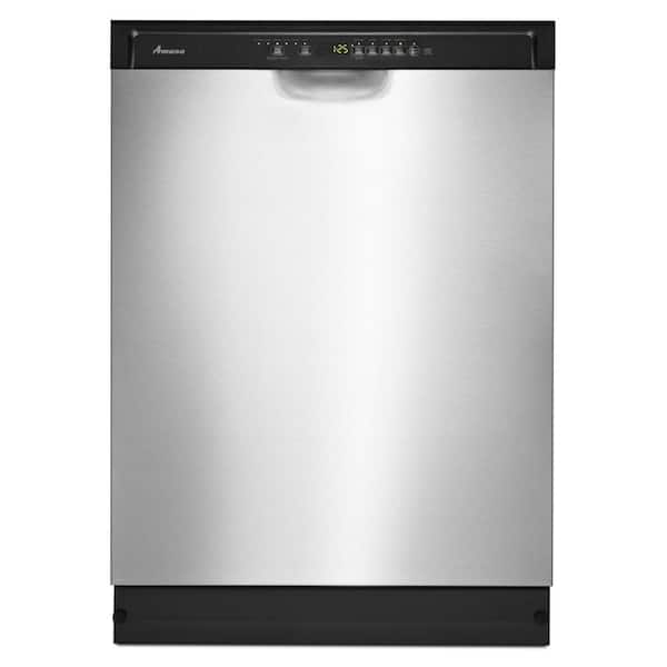 Amana Front Control Dishwasher in Stainless Steel with Stainless Steel Tub